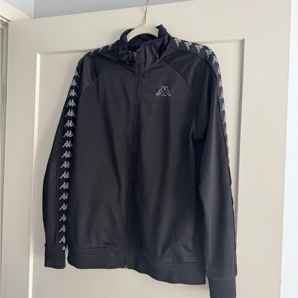Kappa Black Track Jacket